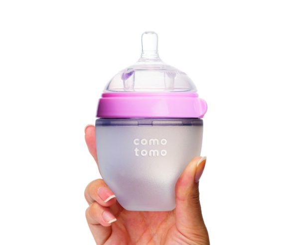 Comotomo Natural Baby Bottle -150 ml Pink