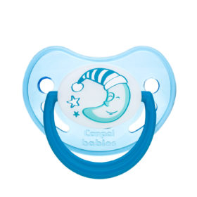 Canpol Babies Silicone Orthodontic Soother 6-18m NIGHT DREAMS
