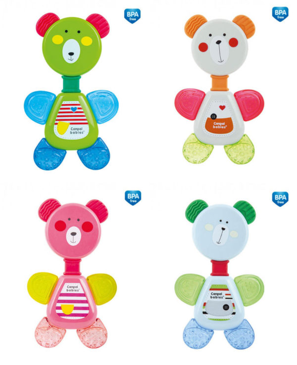 Canpol Babies Rattle With Water Teether BEAR