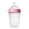 Comotomo Natural Feel Baby Bottle- 250 ml Pink
