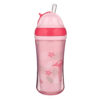 Canpol Babies Sport Cup With Silicon Flip Top Straw 260ml Flaming