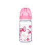 Canpol Babies EasyStart Anti-Colic Wide Neck Baby Bottle 240ml PP JUNGLE Coral