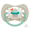 Canpol Babies Silicone Symmetrical Soother 6-18m CUPCAKE Grey