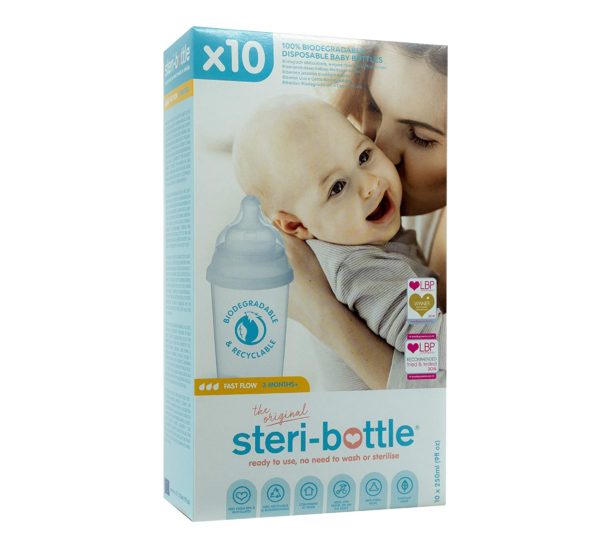 Steribottle 10 Disposable Bottles