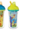 Munchkin Click Lock Decorated Straw Cup - 2pk