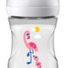 Natural baby bottle 260ml (Flamingo)