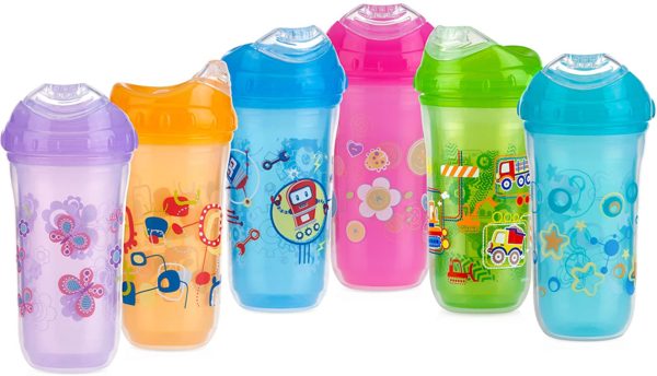 Nuby No-Spill Insulated Cool Sipper,