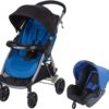 Safety 1st Step And Go 2in1 Stroller + Car Seat-Blue