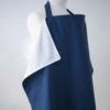 Best Mums Nursing Cover- Navy Blue Linen