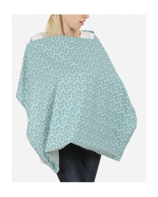 Best Mums Nursing Cover- Blue Umbrellas