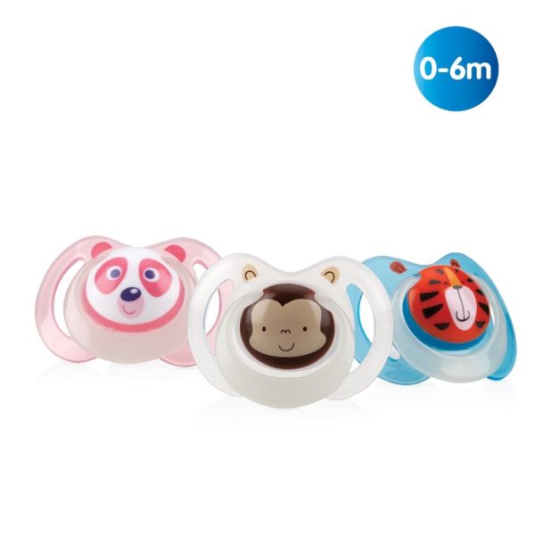 Nuby Pacifier Glow In The Dark 0-6M