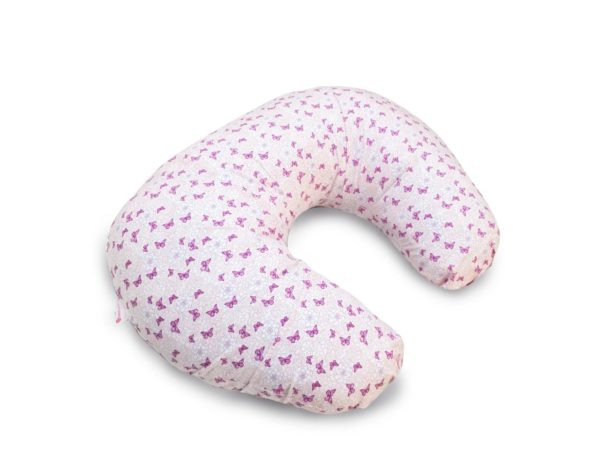 5in1 breastfeeding pillow- Purple butterflies