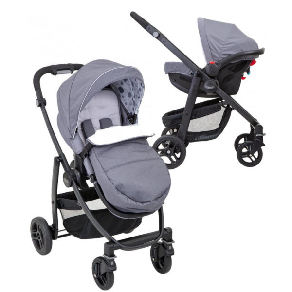 Graco Evo Travel System Block Party