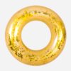 Jilong Glitter Gold Heart Ring Floaters