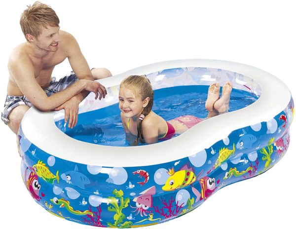 Jilong Figure 8 with Fun Sea Animals Print Pool