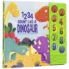 1234 Count Like A Dinosaur Learning Book