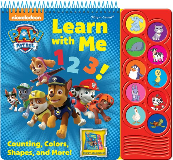 PAW Patrol Learn With Me 1 2 3! Educational Book