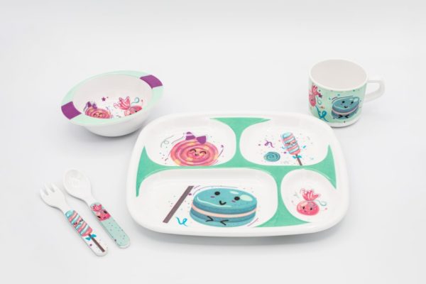 Bright Designs Candy 5 Piece Melamine Set