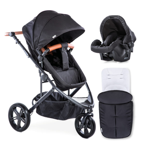 Hauck Pacific 3 SnD stroller/ Caviar