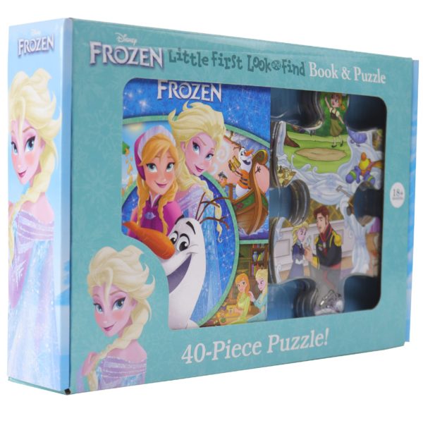 Little First Look and Find Book & Puzzle 40 Pieces