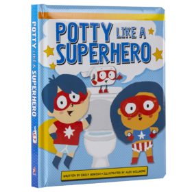 Potty Like a Superhero Educational Book