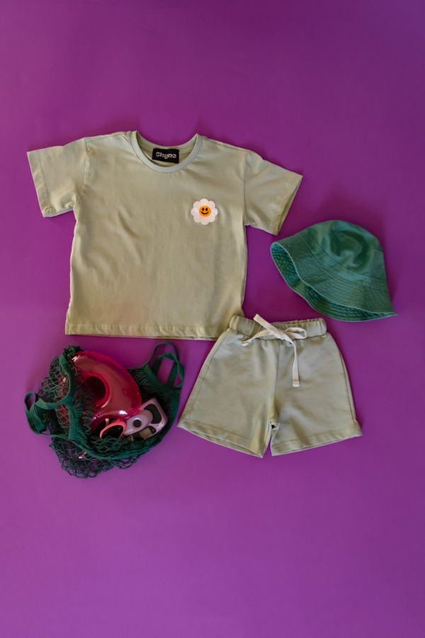 Shyne 2 Piece Cotton Set (T-shirt and Shorts)