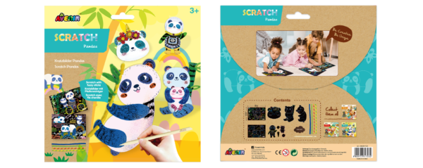 Avenir Scratch with Fuzzy Sticks-Pandas