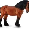 Collecta Ardennes Stallion-Bay Horse Toy