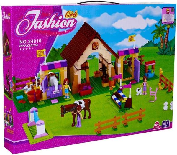 Ausini fashion girls Toys 517 Pieces