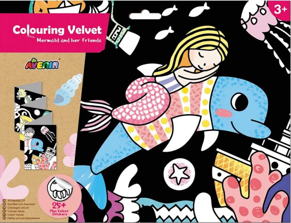 Avenir Coloring Velvet - Mermaid And Her Friends stand 30p