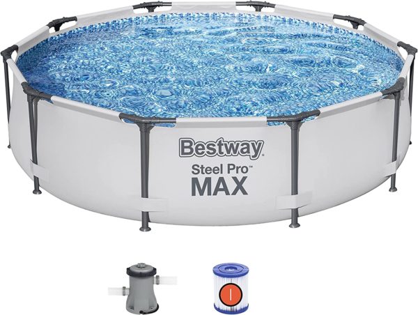 Bestway Steel Pro Max Round Frame With Filter