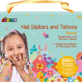 Avenir Nail Stickers and Tattoos-Flowers
