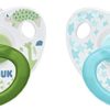 Nuk Silicone Soother Happy Days / 6-18 m / 2 pieces