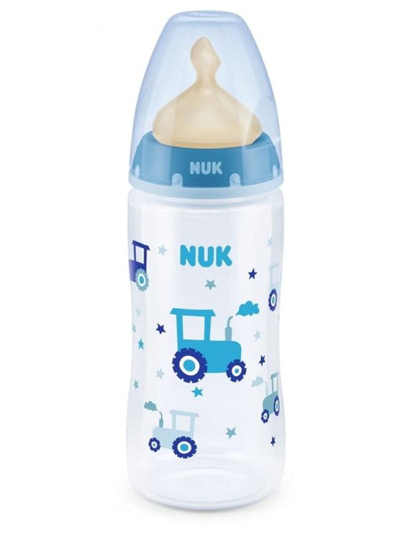 NUK First Choice+ Baby Bottle 0-6 Months Temperature Control Display 300 ml