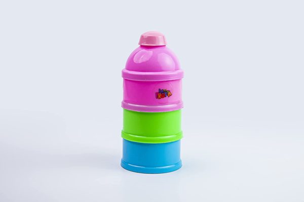 La Frutta Plastic Triple Dry Milk Pot for Baby