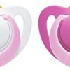 NUK Genius Latex Baby Soother, 0 To 6 Months, 2 Pieces