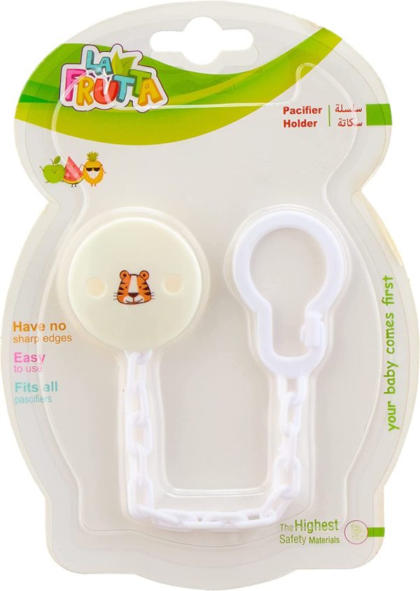 La Frutta Dog Printed Pacifier Chain