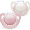 NUK Genius Silicone Soother, 2 Pieces, 6 to 18 months