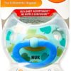 NUK Happy Kids Silicone Pacifier, 2 Pieces