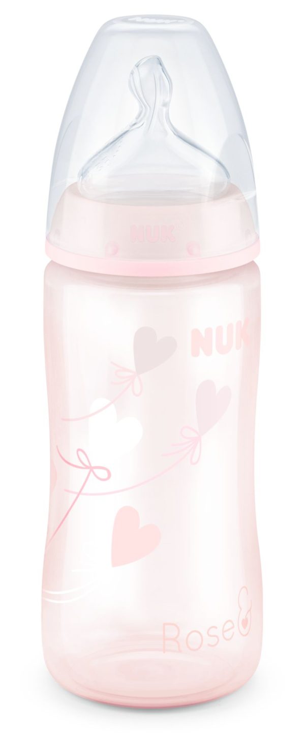 NUK First Choice+ Baby Bottle 0-6 Months Temperature Control Display 300 ml