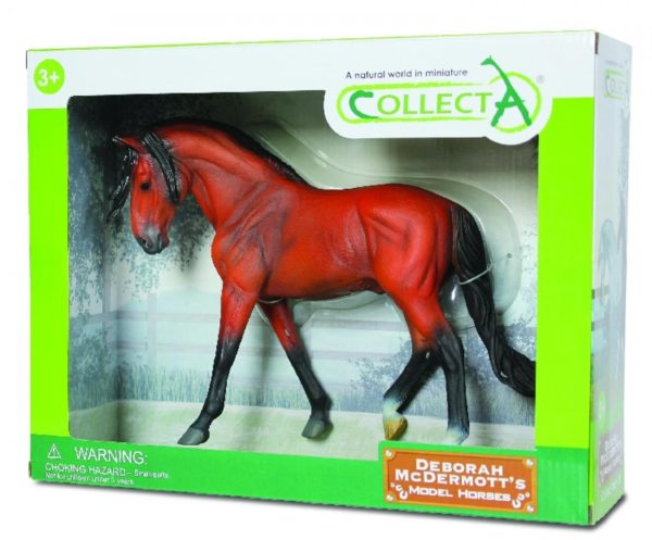 Collecta Andalusian Stallion Bright Bay in Window Box