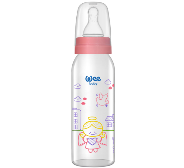 Wee Baby Glass Feeding Bottle