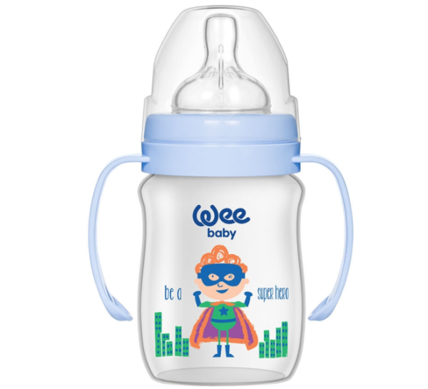 Wee Baby Classic Plus Wide Neck PP Bottle with Grip