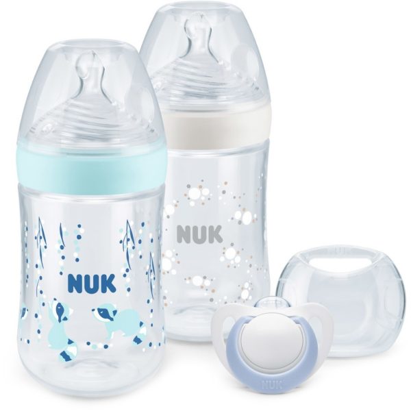 NUK Nature Sense Twin Set mit Temperature Control(Baby Bottle)