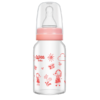 Wee Baby Heat Resistant Glass Feeding Bottle 120 ml