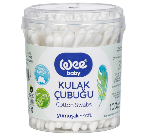 Wee Baby Cotton Buds, 100 ct