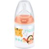 NUK Plastic Baby Bottle with Silicone Teat, 0 To 6 Months , 150 ml, Size M, POOH