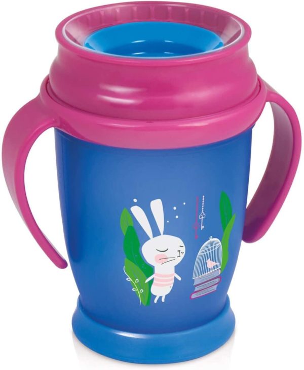 Lovi 360 ° Follow The Rabbit Junior Cup 250ml