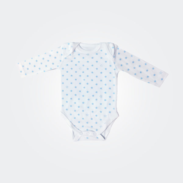 Komkom Long Sleeve Bodysuits-Star