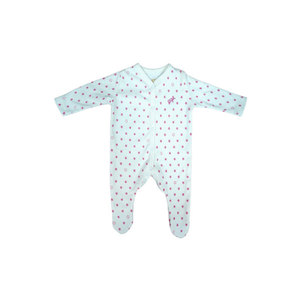 Komkom Long Sleeve & Footed Bodysuits 0-3m